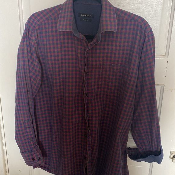 Bugatchi men casual button up - Picture 2 of 7